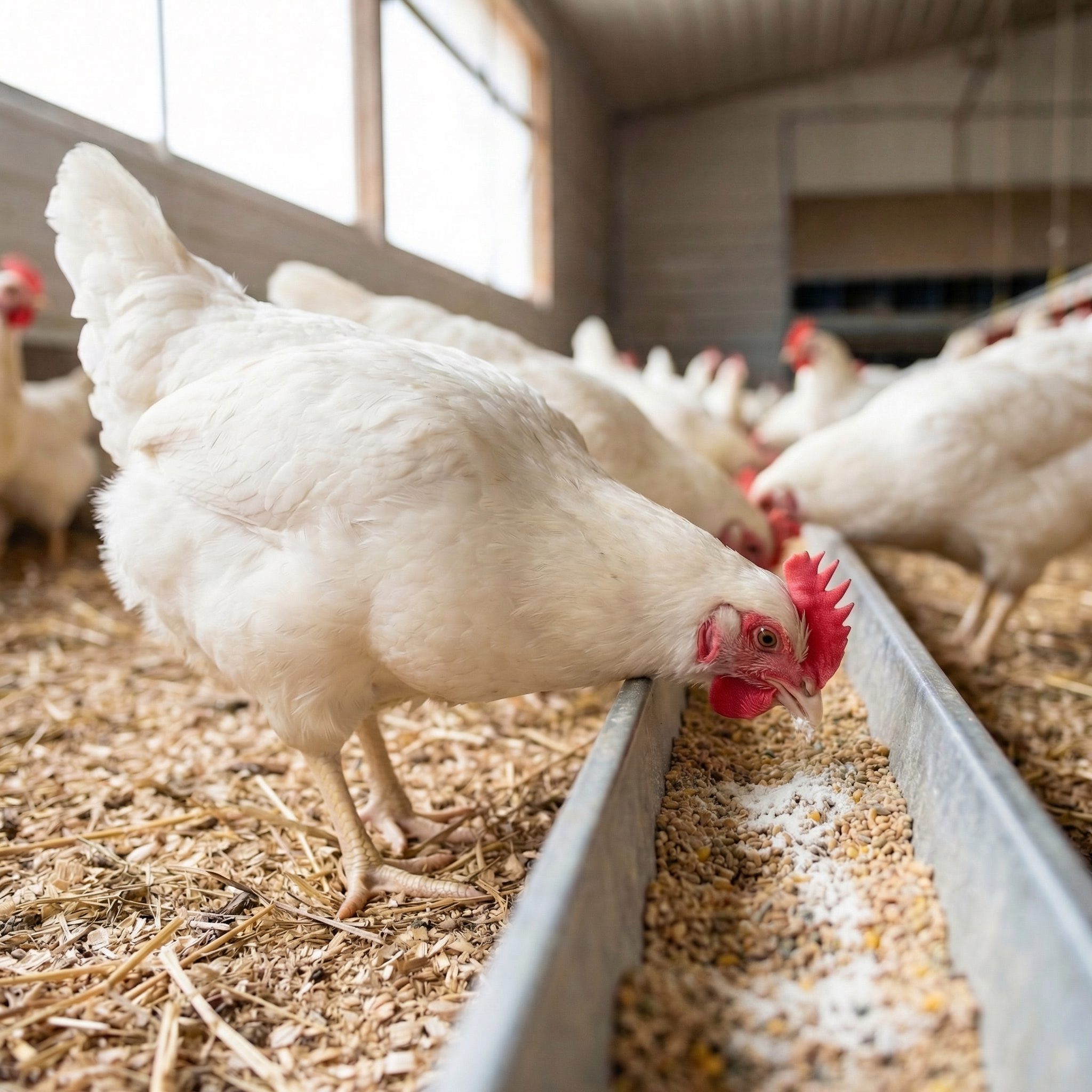 ELTIDE supplemented feed Poultry