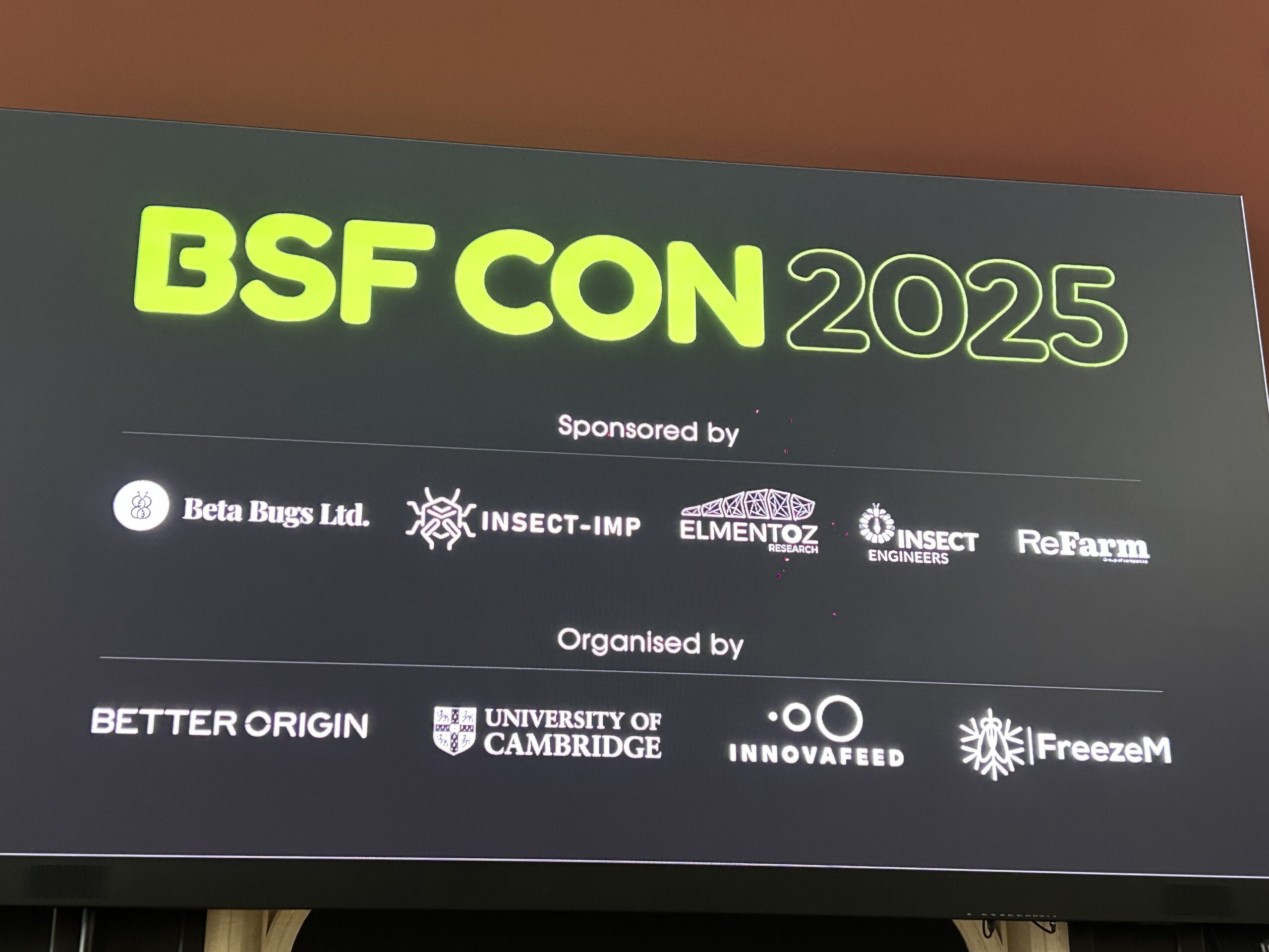 Black Soldier Fly Conference 2025, University of Cambridge, UK 2