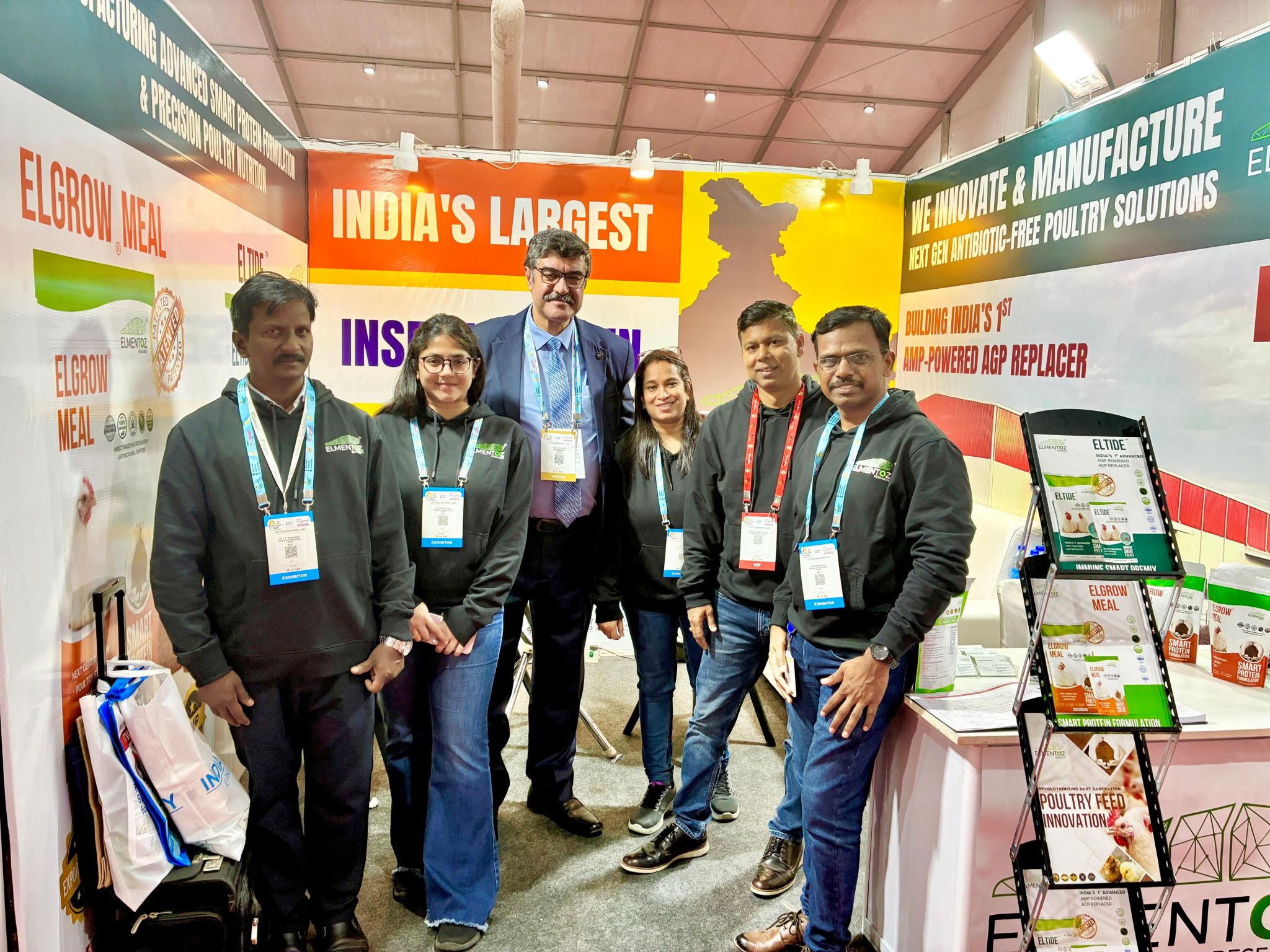 Elmentoz Research showcased its sustainable poultry nutrition solutions at Poultry India Expo, reinforcing its commitment to innovation in the Industry.